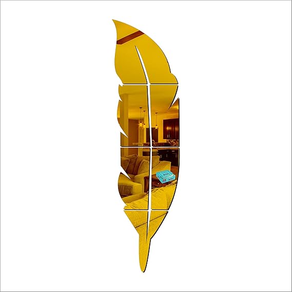 Beautiful Wall Leaf Mirror – Elegant Reflective Room Décor