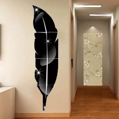 Beautiful Wall Leaf Mirror – Elegant Reflective Room Décor